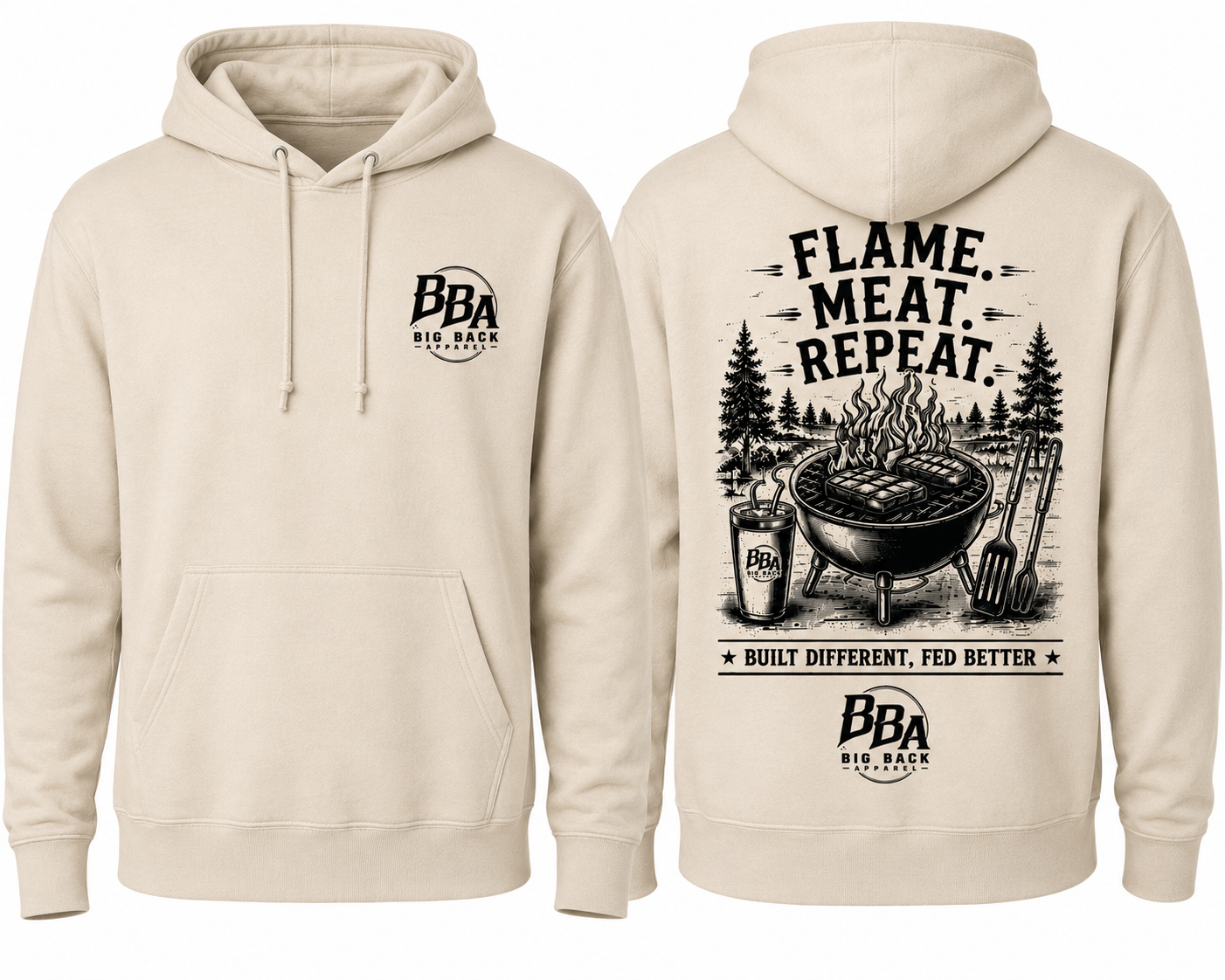Flame. Meat. Repeat.