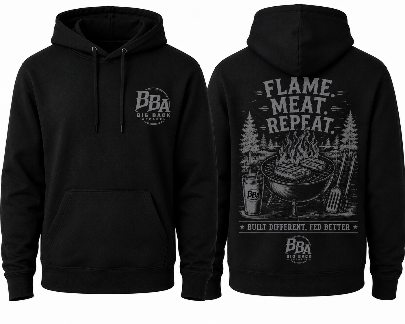 Flame. Meat. Repeat.