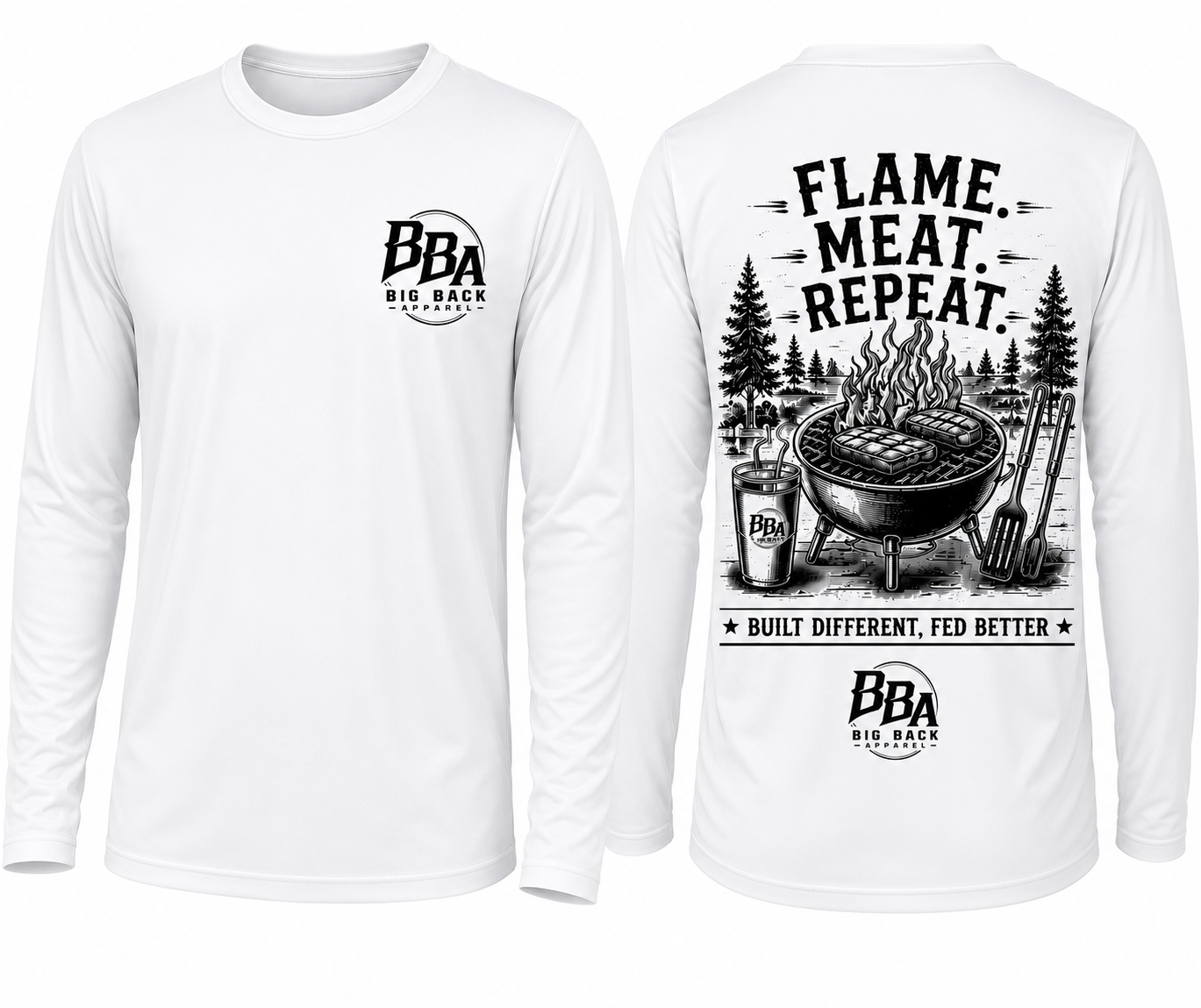 Flame. Meat. Repeat.