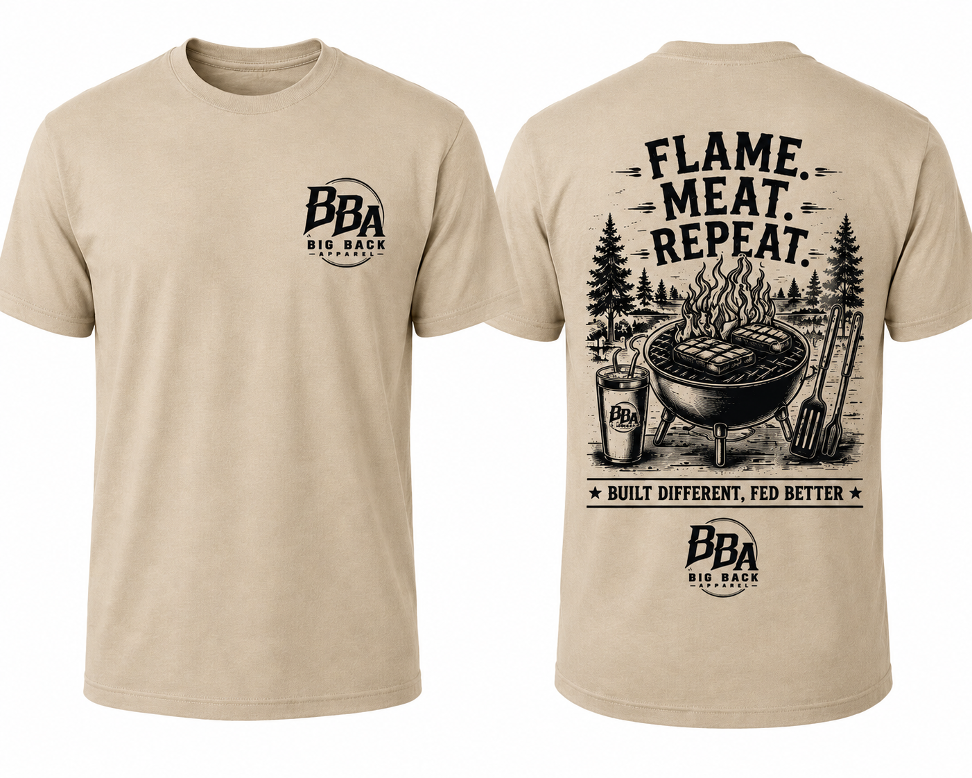 Flame. Meat. Repeat.