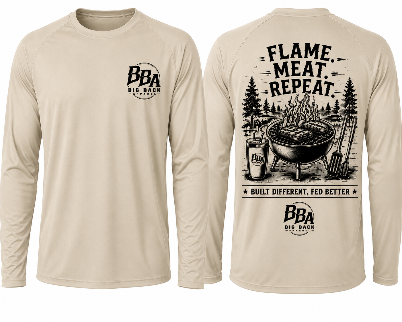 Flame. Meat. Repeat.