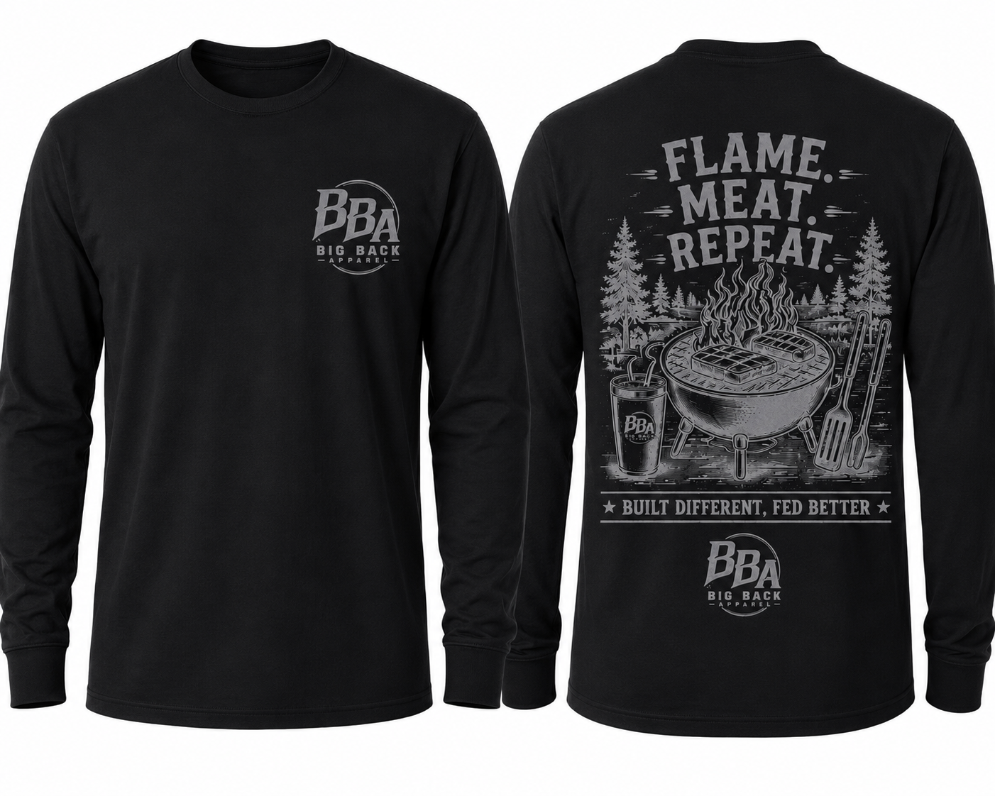 Flame. Meat. Repeat.