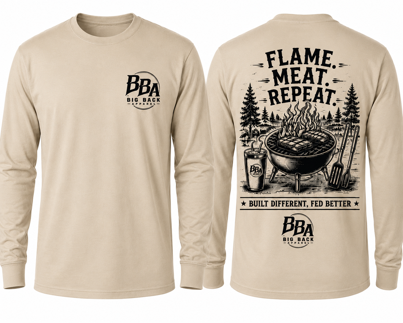 Flame. Meat. Repeat.